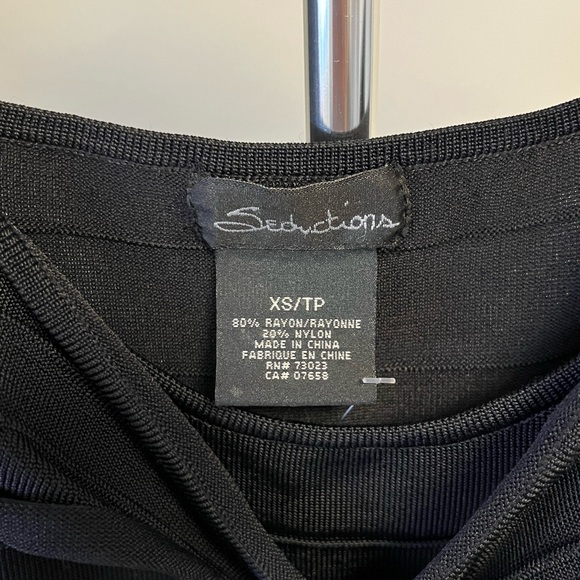 Black and grey dress SZ xs - Picture 3 of 5